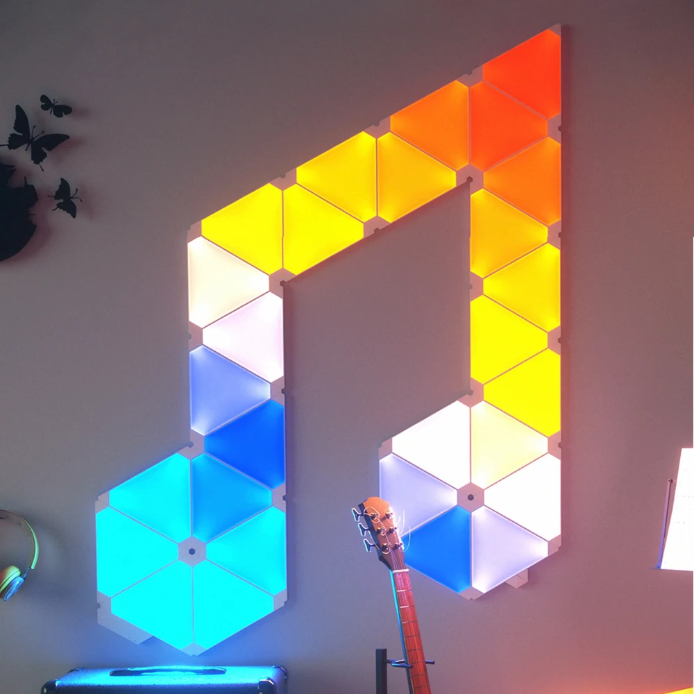 New Original Nanoleaf Triangle Night Full Color Smart Odd Light Work with Mijia for Apple Homekit Google Home Custom SettingCD