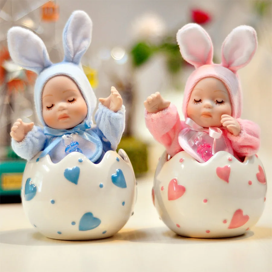 

Creative Gifts Lovely rabbit baby Mini Music Box with Musical Boxes for Princess Love Girl Valentine's Day Christmas gift