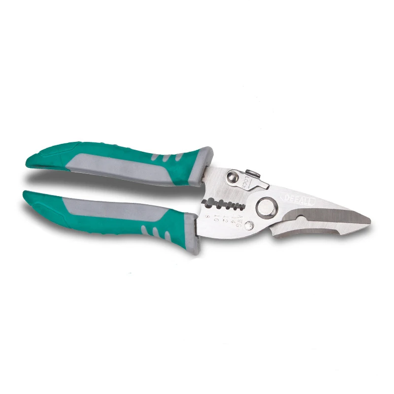 AWG 8.0-14 Abisolieren Wire stripper Electrician cable Electrician scissors Pulling pliers Zangen werkzeuge schneiden