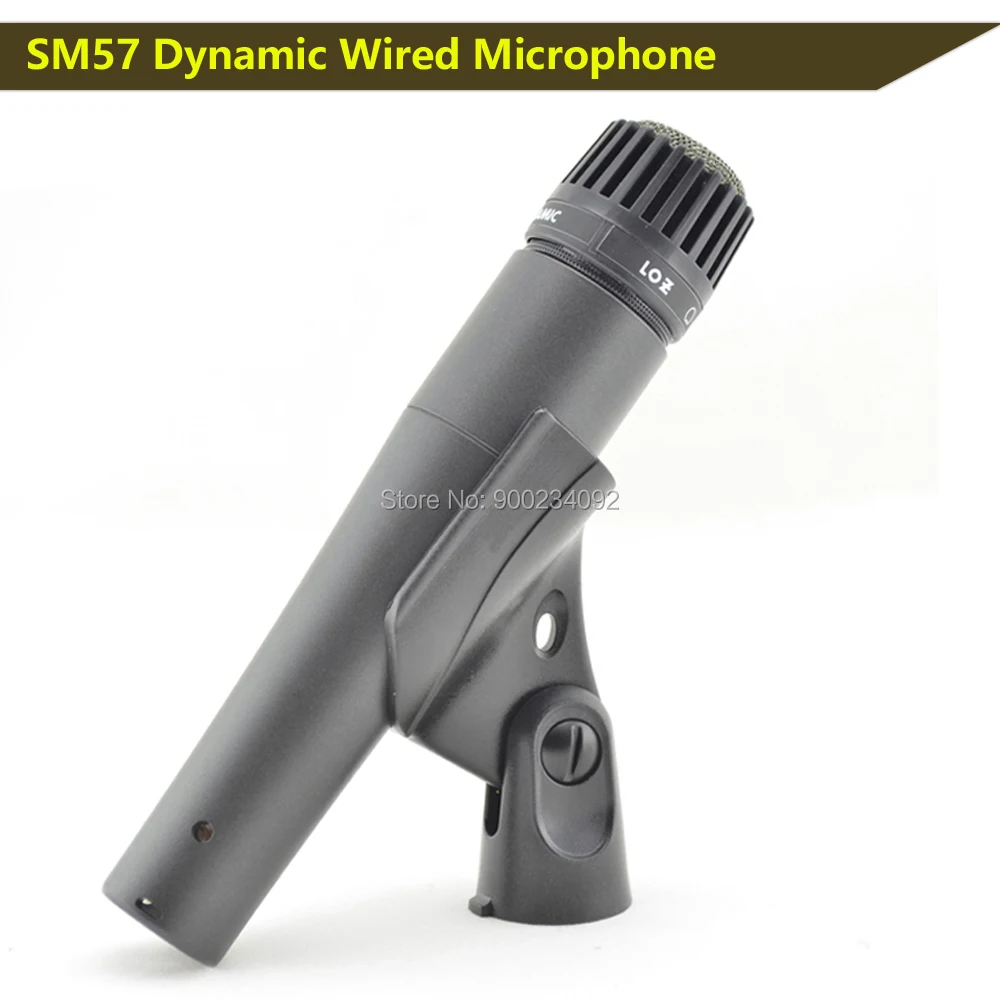 

Free shipping SM57 Microphone wired dynamic cardioid professional microphone