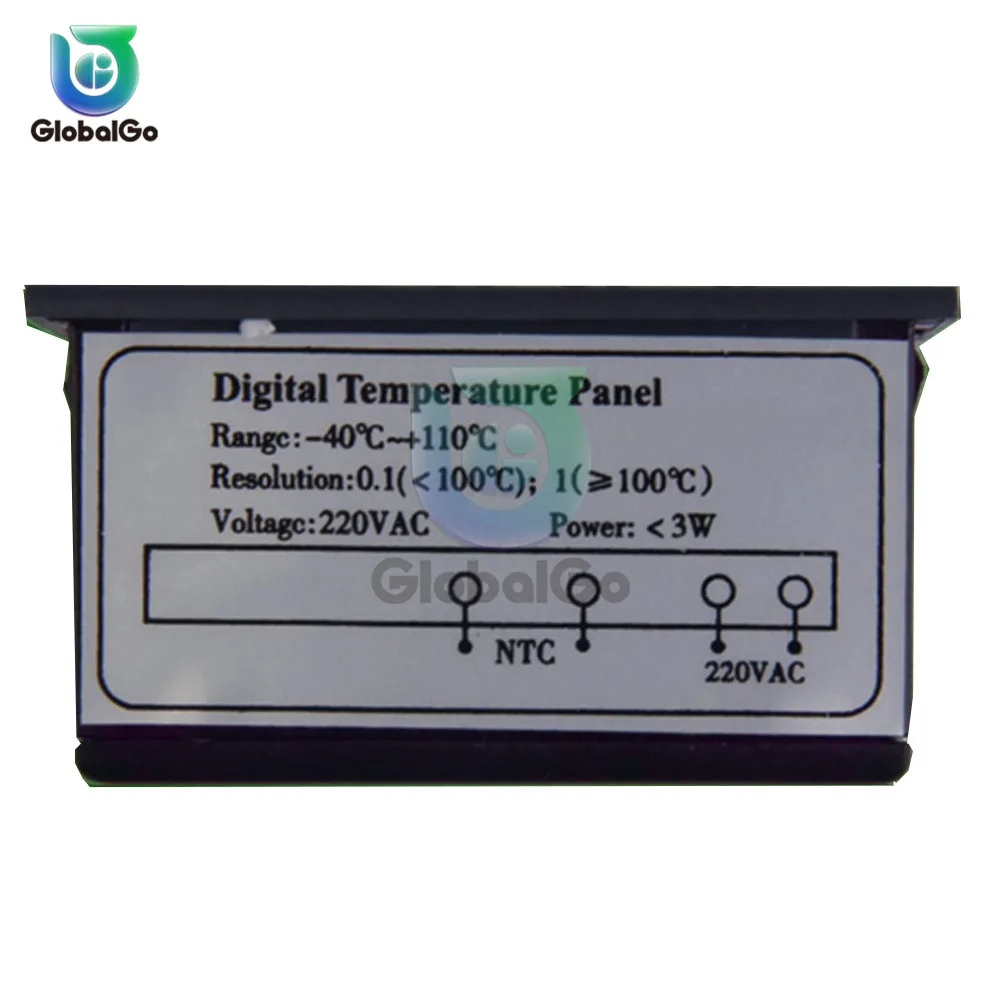 Imagem -06 - Termômetro Digital Medidor de Temperatura e Medidor de Temperatura para Ambientes Internos e Externos ac 220v40 a 110 Celsius