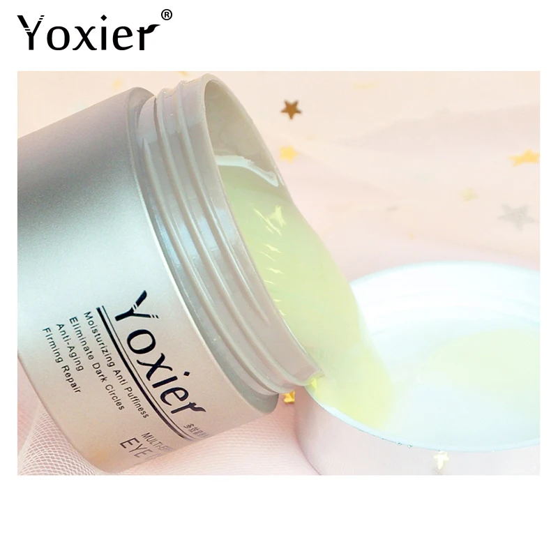 Yoxier ślimak krem pod oczy peptyd kolagen Serum ślimak istotą przeciwzmarszczkowy Anti-Age Remover ciemne koła pielęgnacja oczu 3 sztuk/partia