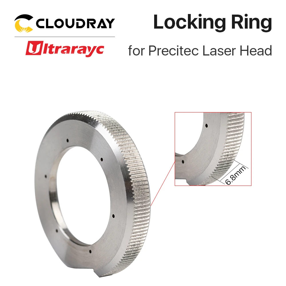 Ultrarayc Lock Ring of Ceramic Holder Parts for Precitec & Raytools  Fiber Laser Cutting Head Laser Nozzle Connector Fasten Ring