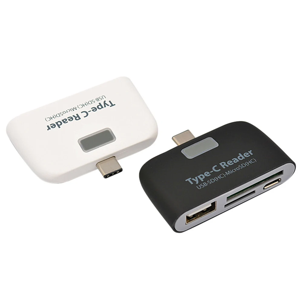 Universal Typ C zu USB 3,0 OTG Hub Adapter SD/TF Micro SD Speicher Karte Reader