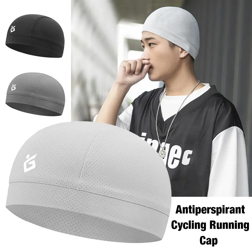 Casquette à séchage rapide pour homme et femme, bonnet cool, hip-hop, respirant, été, cyclisme, glace, anti-UV, casque de tête, marin, sport, course à pied, chapeau