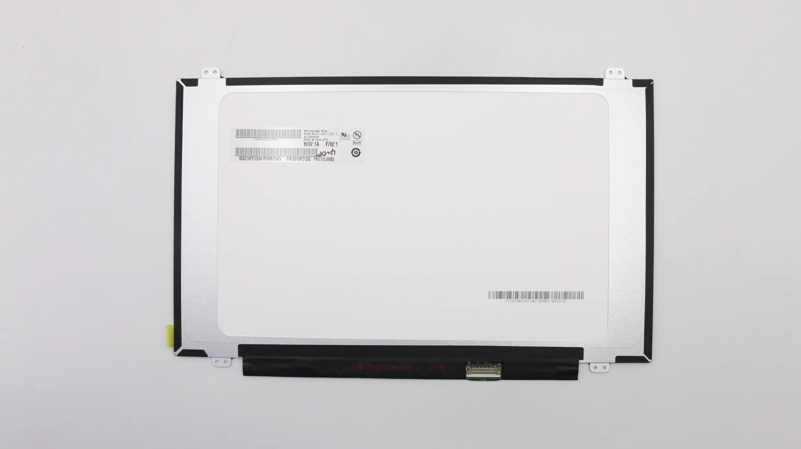Imagem -03 - Original para Lenovo Thinkpad E480 E485 E490 E495 hd tn Tela Lcd 01lw084 01lw083 01lw082 Novo