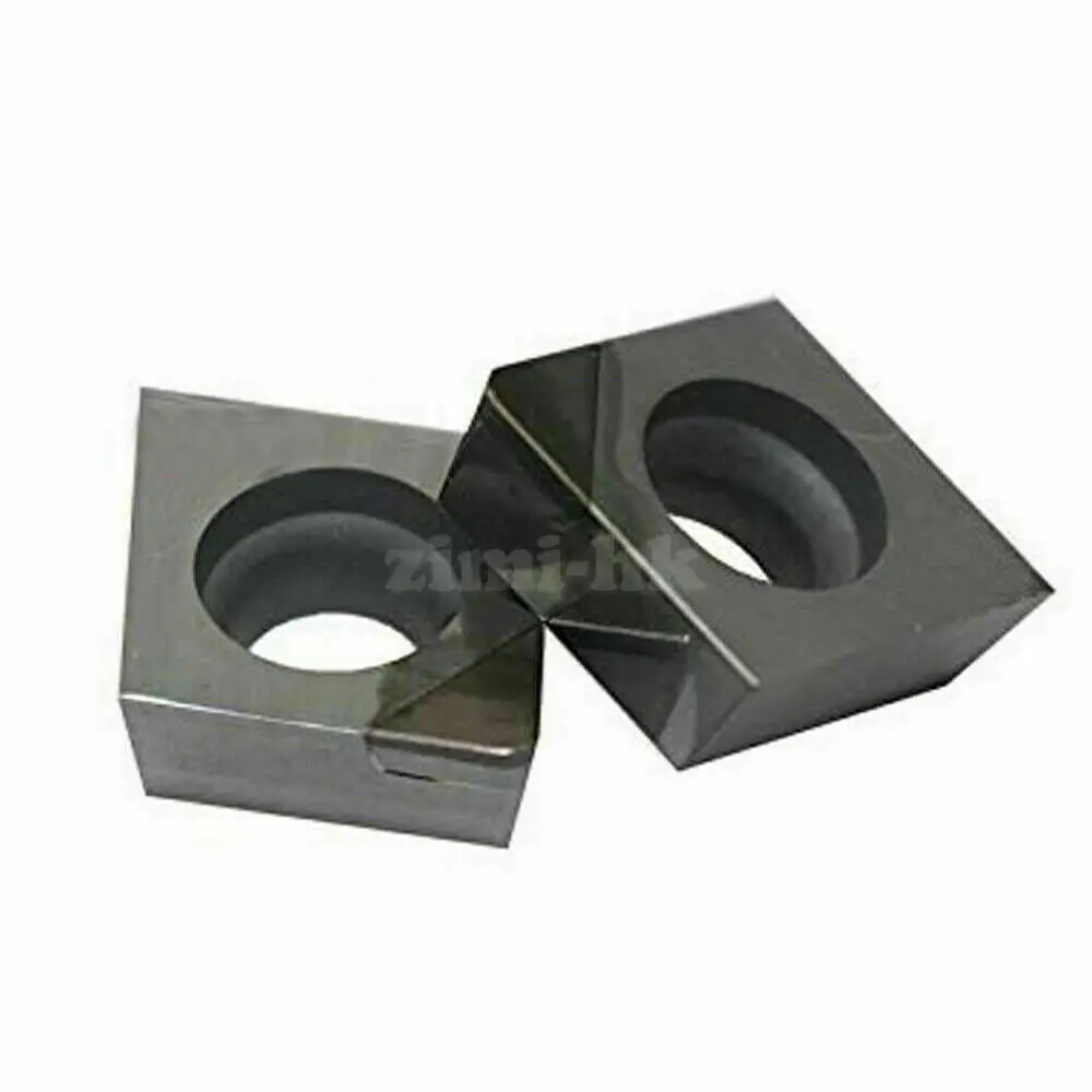 2PCS CCMT09T308 PCD 초경 삽입 CCMT32.52 철강에 대 한 터 닝 도구