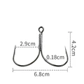 H  barbed hook