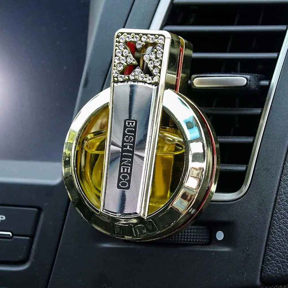 Car Fragrance Diffuser Essential Oil Vent Clip Air Freshener Portable Aromatherapy Air Vent Perfume