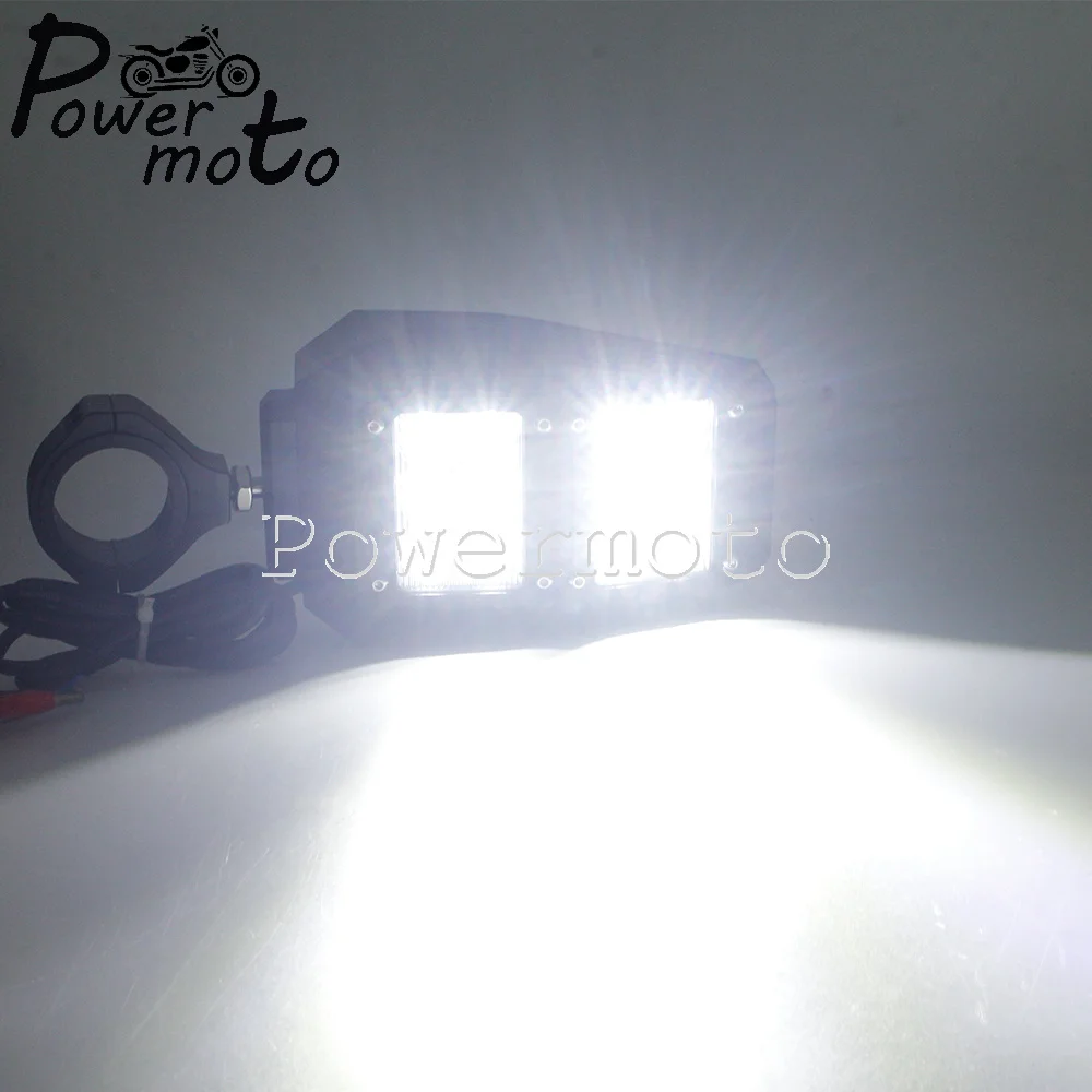 Moto 1.75 "UTV/ATV Posteriore Vista Laterale Specchi Per Polaris RZR 1000 XP S Yamaha Honda Con LED luce del punto del Lato Specchi Luce