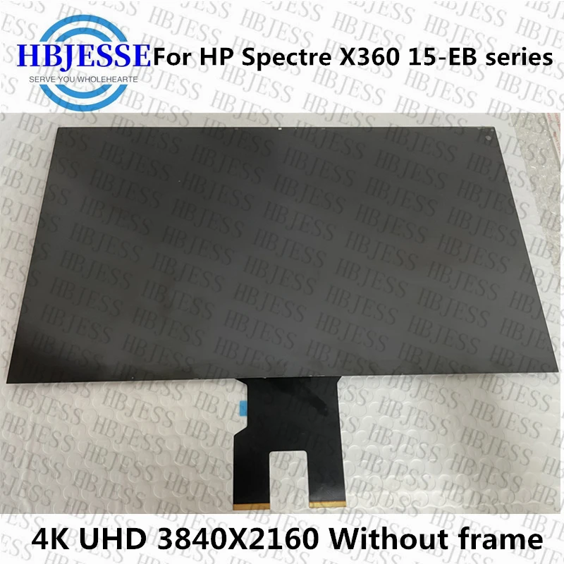 Kit de Reposição de Tela Lcd Touch Original sem Moldura 15.6 Polegadas 4k Uhd 3840×2160 hp Espectro X360 15-eb