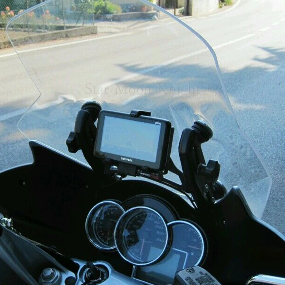 Suporte de telefone para guzzi norge 1200 gt, suporte para stelvio ntx 1200 gps/smartphone, motocicleta, suporte de navegação de telefone celular