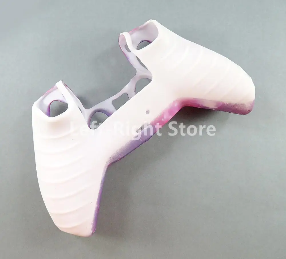 2 pezzi per PS5 custodia morbida in gomma gel di silicone per SONY Playstation 5 per custodia protettiva per controller PS5 per accessori PS5