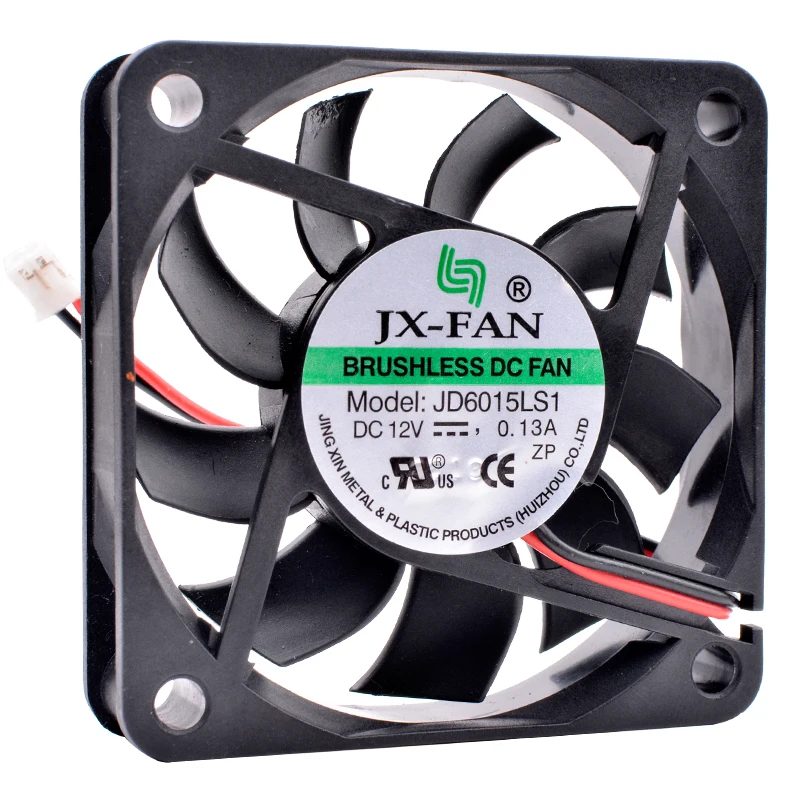 JX-FAN JD6015LS1 6cm 6015 60mm fan 60x60x15mm 12V 0.13A power charger cooling fan