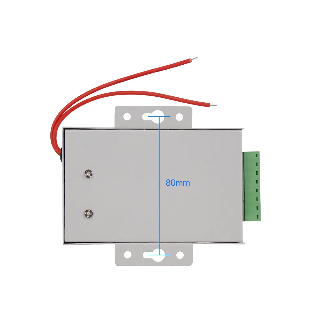 Access Control Power Supply DC12V/3A Output 110-260VAC Input Voltage with Time Delay for Electronic Lock Video Intercom K80