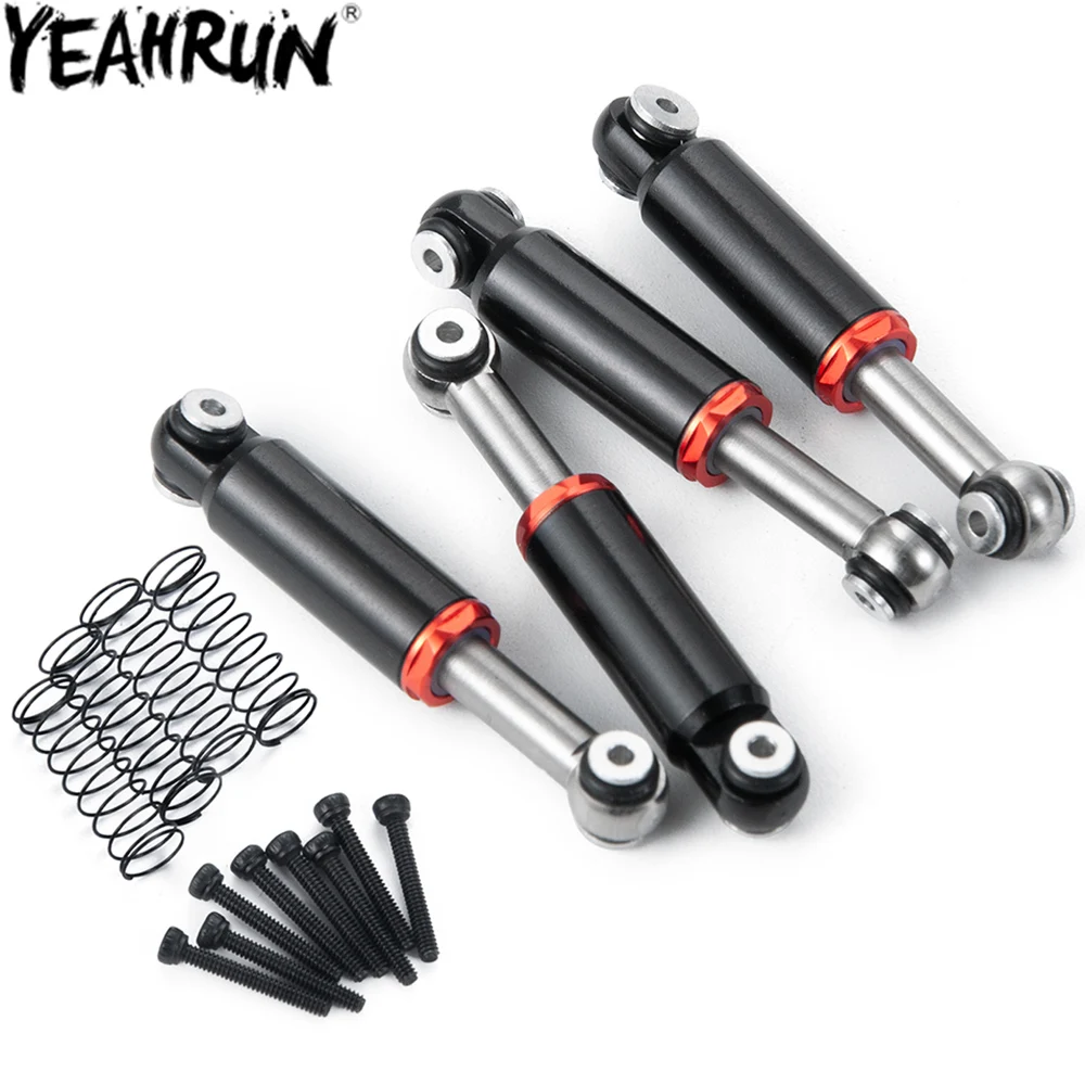 YEAHRUN 4PCS Shock Absorber Damper Internal Spring for 1/24 RC Crawler Axial SCX24 Gladiator Deadbolt Bronco Parts