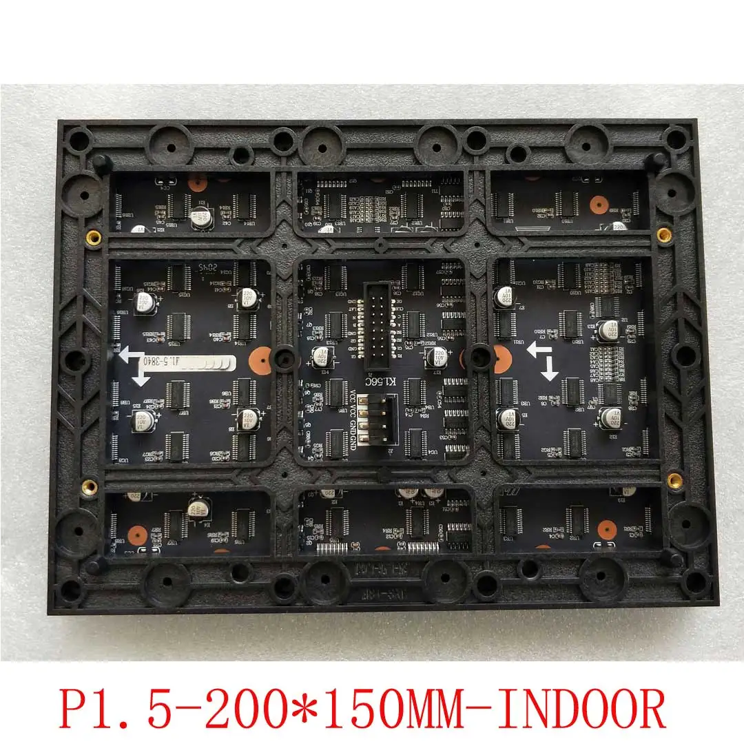 P1.5 200mmX150mm Module Indoor LED Display HD TV Wall Advertising Screen P1.25 P1.667 P1.875 P1.923