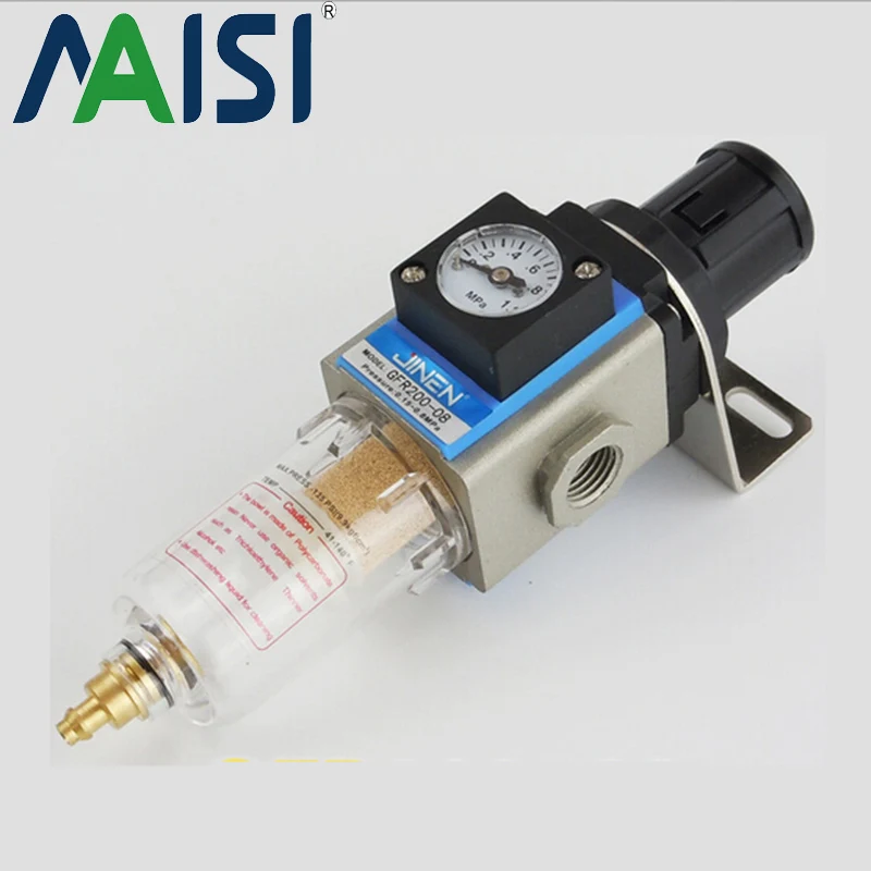 

PT1/4 Air Filter Regulator Compressor Pressure Reducing Valve Oil Water Separation Source Treatment Nnit