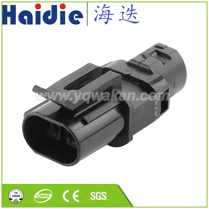 

Free shipping 2sets 2pin auto plastic unsealed connector plug cable wiring connector HD025Y-2.8-21