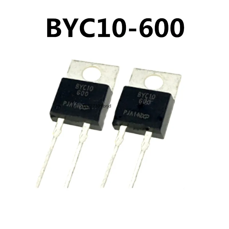 Original New 5PCS/ BYC10-600 BYC10 BYC10600 10A 600V TO-220 