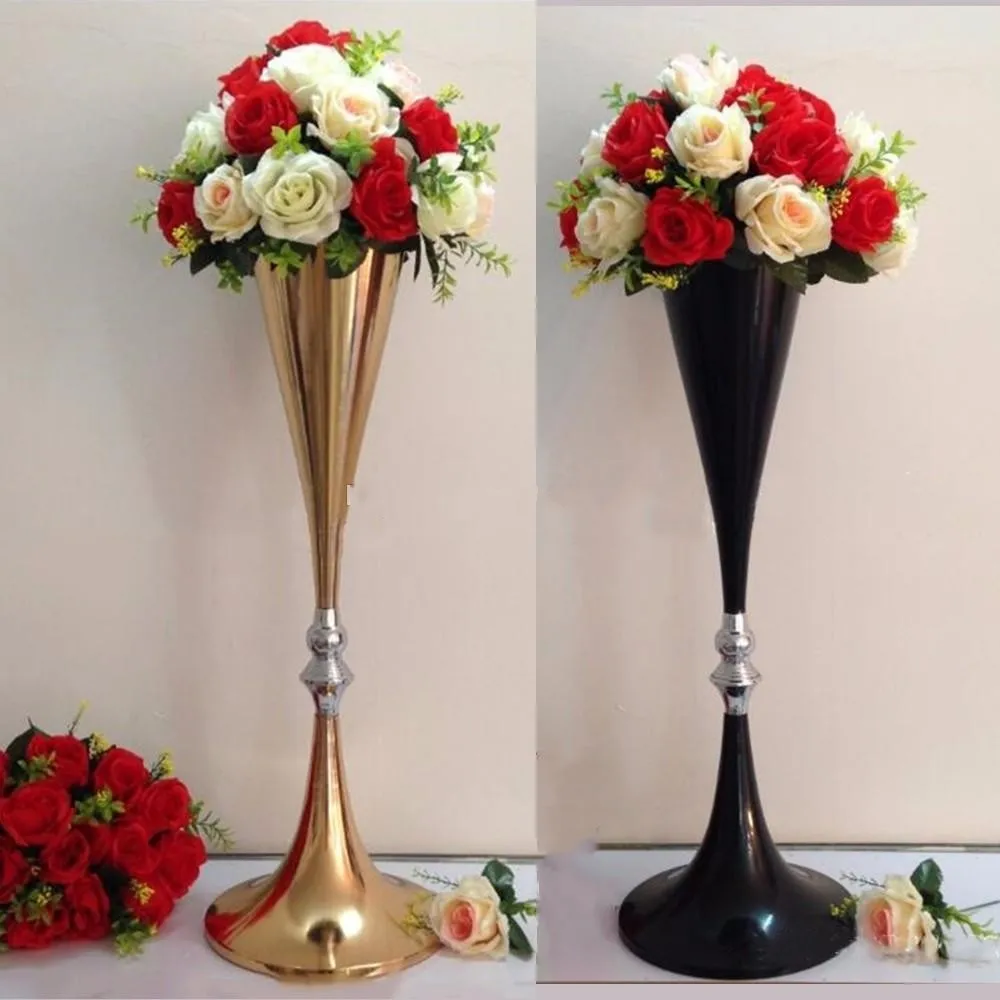 

70cm high New!gold wedding table flower stands/flower vase for wedding table centerpieces