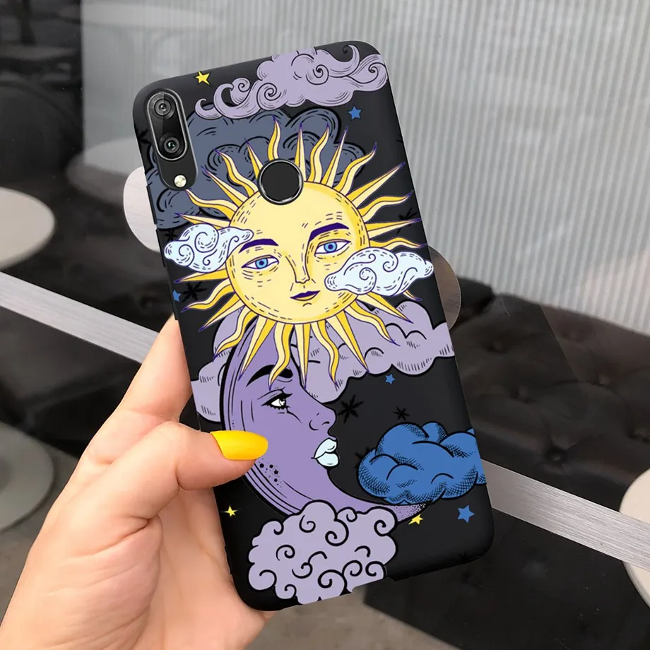 Funda Transparente De Silicona Antideslizante Para Huawei Y7 2019, Delgada Y Con Alta Protección