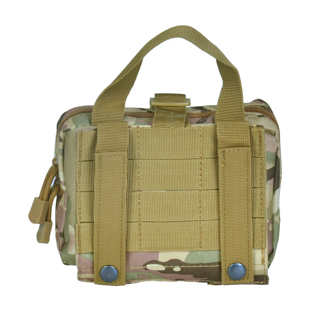 QD Tactical Molle First Aid Pouch Bag Empty EMT Gear Emergency EDC Storage Army Hunting Hiking Camping Adventure Durable Nylon