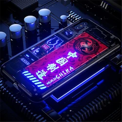 2026 Fashion Gifts LED Phone Case For Samsung Galaxy S25 S24 S23 S22 S21 Plus Ultra Note 10 20 Call Glowing LED Light Up Cover