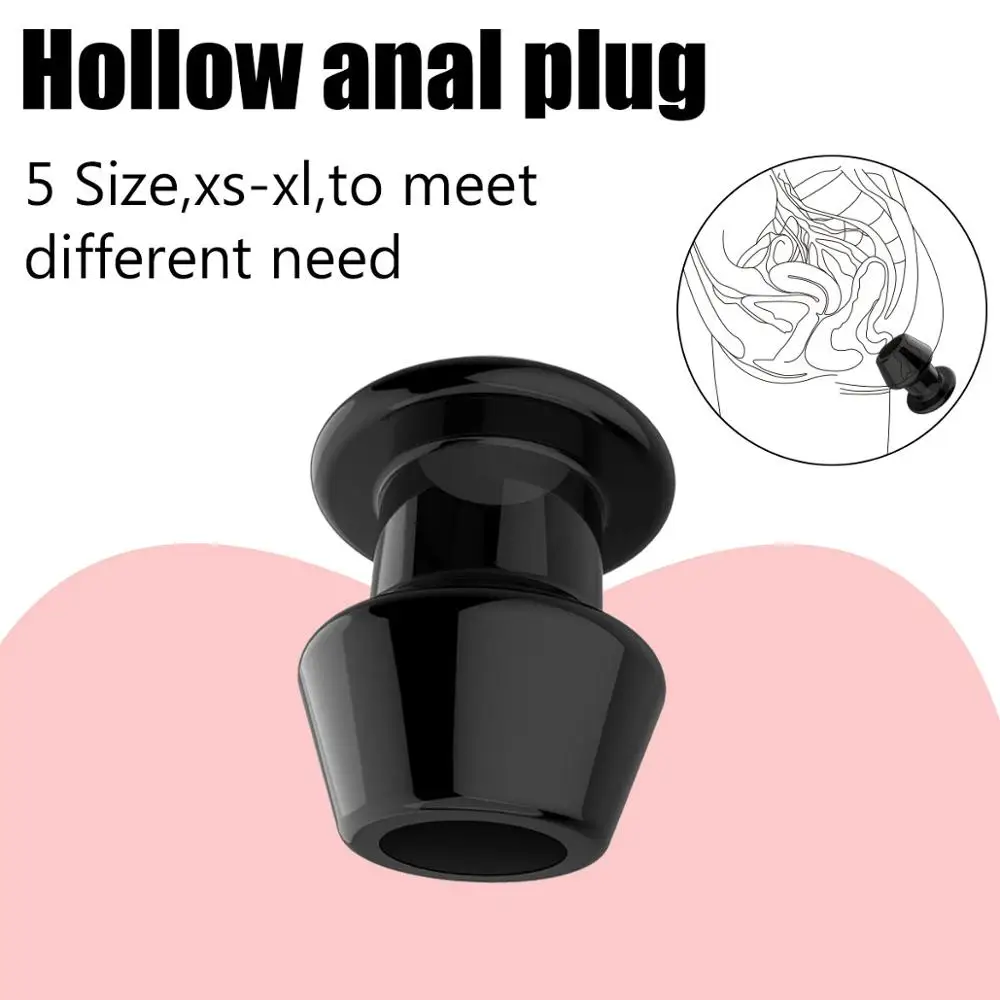 Hollow Butt Plug Analytical Stopper Anal Dilator Dildo Erotica And Sex Toys/Appliance Speculum Prostate Massager Goods For Adult