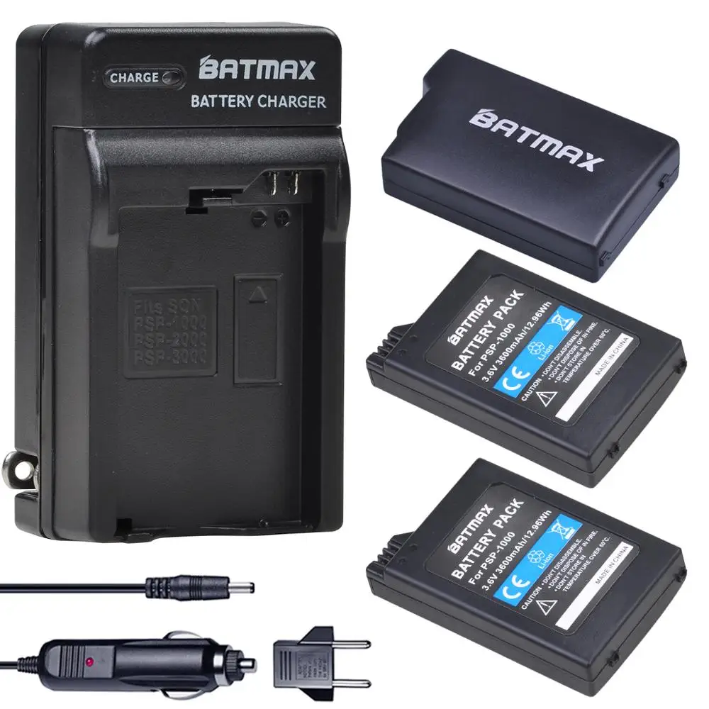 

Batmax Battery for Sony PSP1000 +Digital Car Charger For Sony PSP 1000(1001, 1002, 1003, 1004, 1005, 1006, 1007) Console