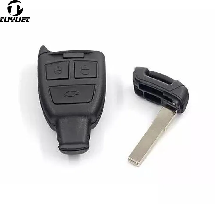 

3 Buttons Remote Car Key Shell Fob For Fiat 500 Punto Croma Cover Case Replacement SIP22 Emergency Blade