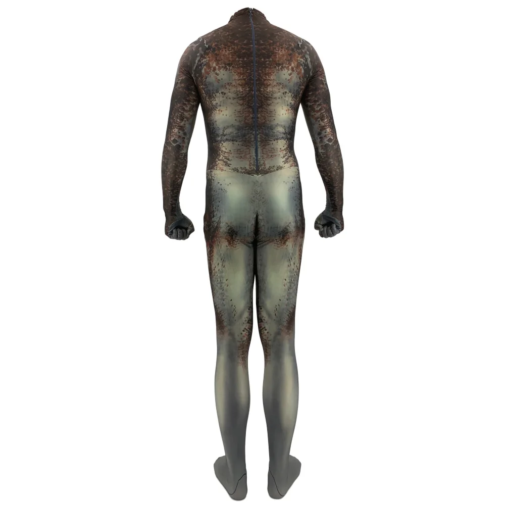 Drukowanie 3D Predator przebranie na karnawał drukowanie 3D elastan Lycra Zentai body kombinezon kombinezony kombinezony i pajacyki