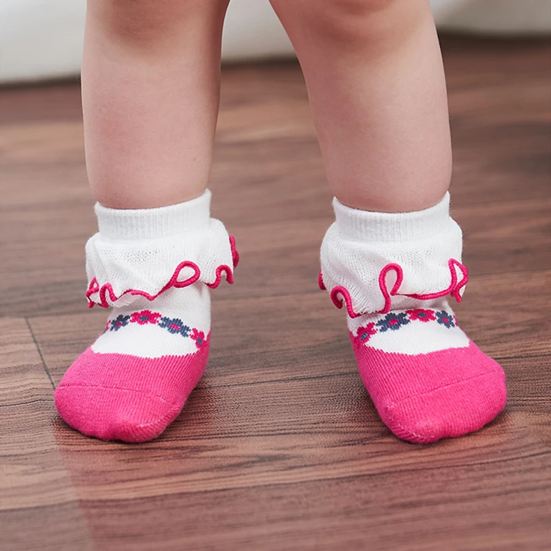 

Newborn Girl Socks Cotton Baby Lace Socks Floral Children's Socks Frilly Princess Thin Summer Baby Girl Clothes Accessories Bebe