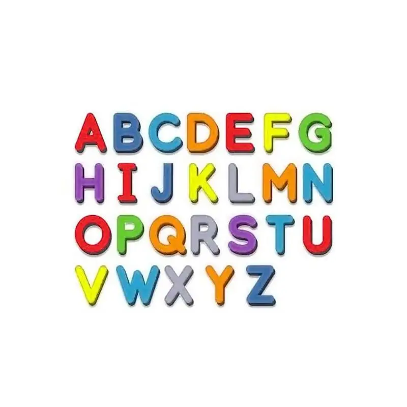 Magnetic Alphabet ABC Letters Alphabet ABC Learning Numbers Magnets for Fridge Refrigerator Educational Toys Set 10/26PCS