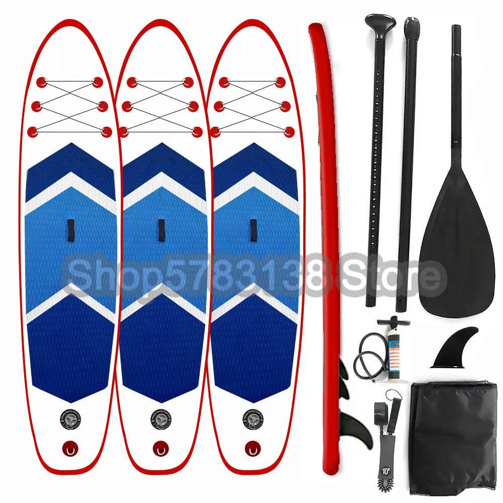 

2021 New Inflatable Paddle Board 305*76*15cm Surfboard With Accessories Portable Fishing Boat Floating Mattress Surf Board Cheap