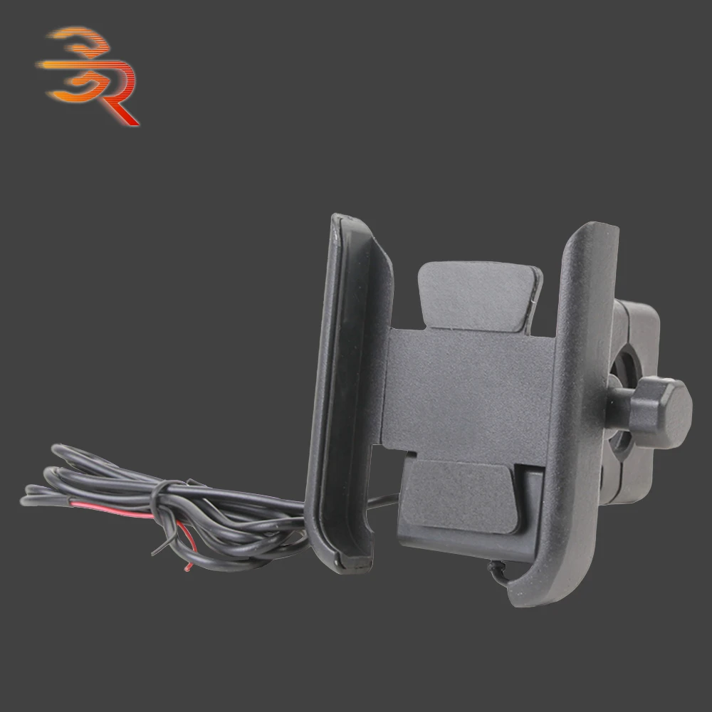 Motorcycle Mobile Phone Holder With USB Charger For Honda NSS 125 250 300 350 750 Forza 2015 2016 2017 2018 2019 2020 2021