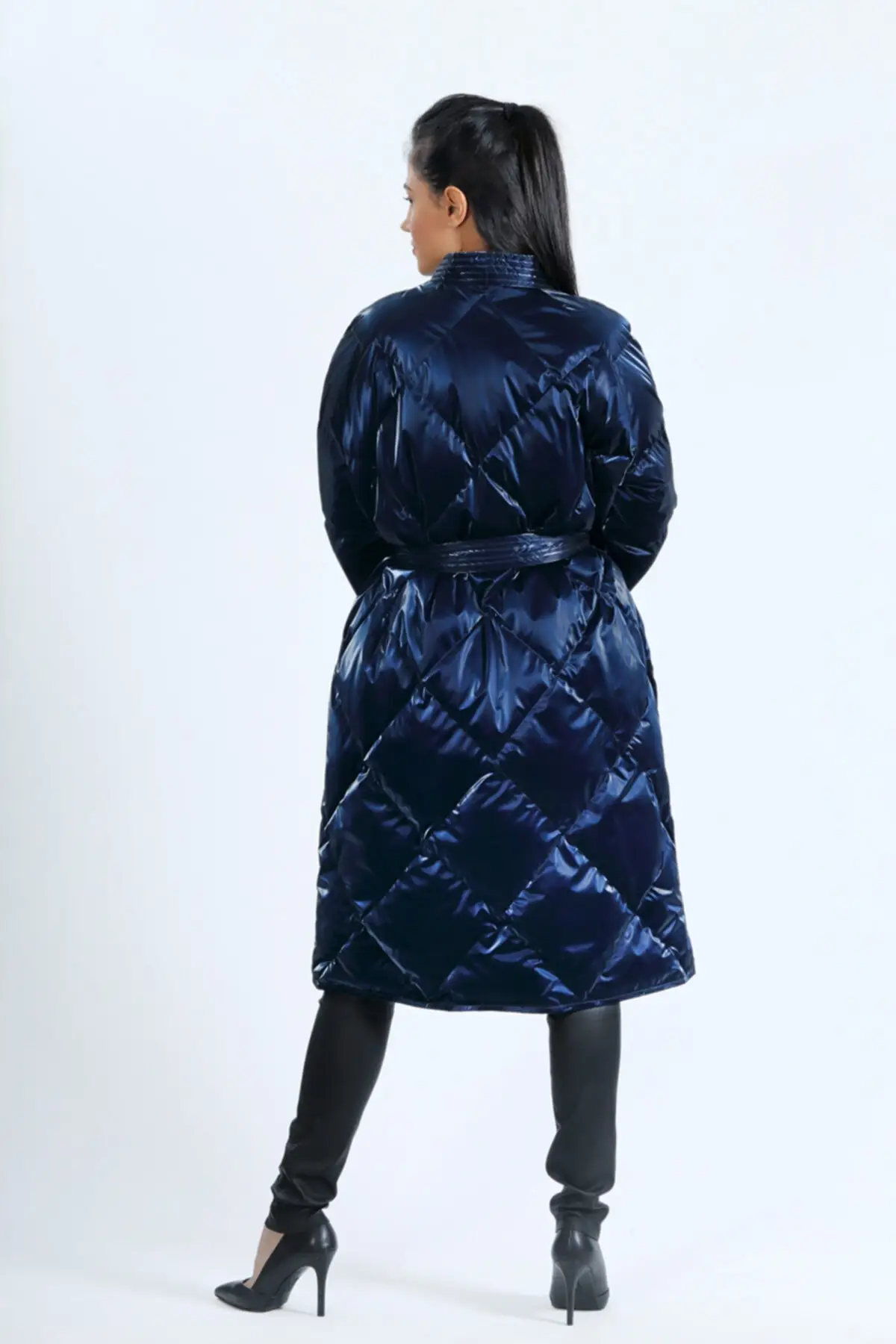 Women's Blue Microgel Coat