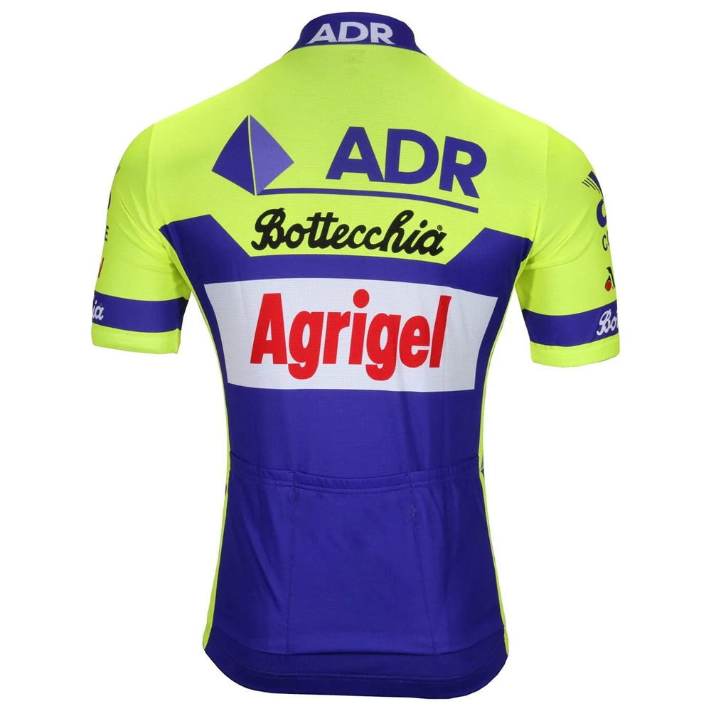 

ADR AGRIGEL BOTTECCHIA Retro Classic Cycling Jerseys Summer Short Sleeve Bicycle Clothing Maillot Ropa Ciclismo