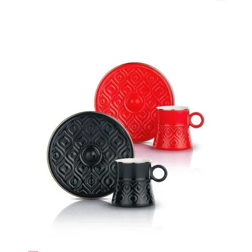 6 pcs Coffee Cup Pad (3 + 3) tea Coffee Cups Tea Coffee Sets Tea Coffee For Trophy Turkish Tea Cup Set Glass