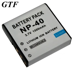 GTF 1500 mAh aparat cyfrowy do aparatu cyfrowego CNP40 NP-40 dla EX P Z1050 Z200 Z750 Z1000 Z1200 Z1080 Z30 Z40 Z50 z55 Z57 FC100 Z700 Z600