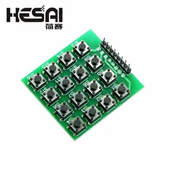 8pin 4x4 4*4 Matrix 16 Keys Button Keypad Keyboard Breadboard Module MCU for arduino Diy Kit