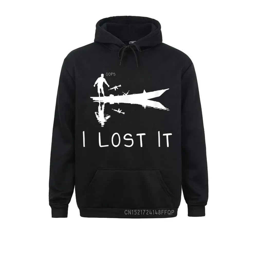 I Lost All My Guns In Boating Accident Hooded Tops - Gift Pullover Sweatshirts For Men Leisure Hoodies New Design Autumn