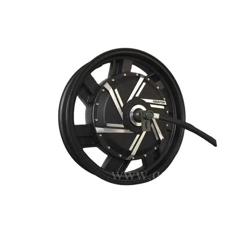 QSMOTOR 5000W 17inch In-Wheel Hub Motor V2 for Electric Motorcycle