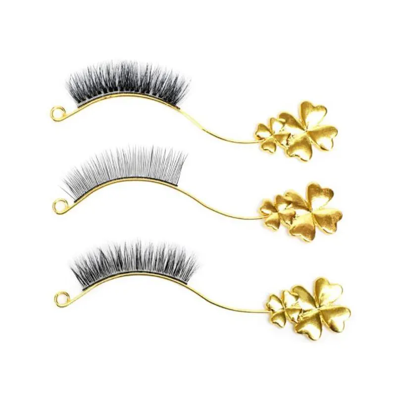 2pcs False Eyelash Style Display Board Eyelashes Try On Effect Exhibit Auxiliary Tool With Magnet Eyelash Extensions Accessories