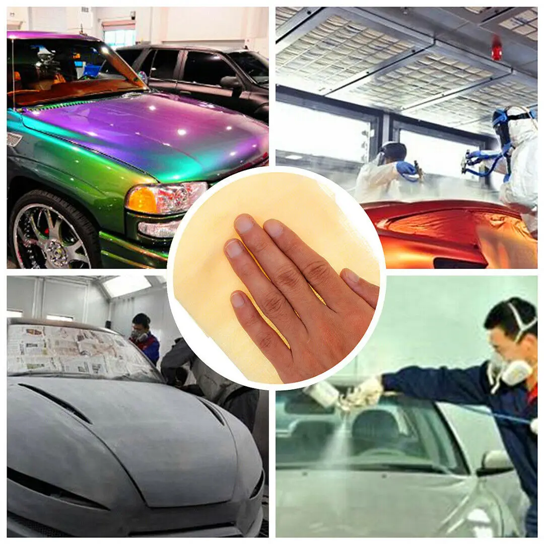 10 pz 31x24 cm Automobile Vernice Spray Polvere Pulendo Non tessuto Industriale Panno Antipolvere Appiccicoso Per Lavaggio E Manutenzione Auto