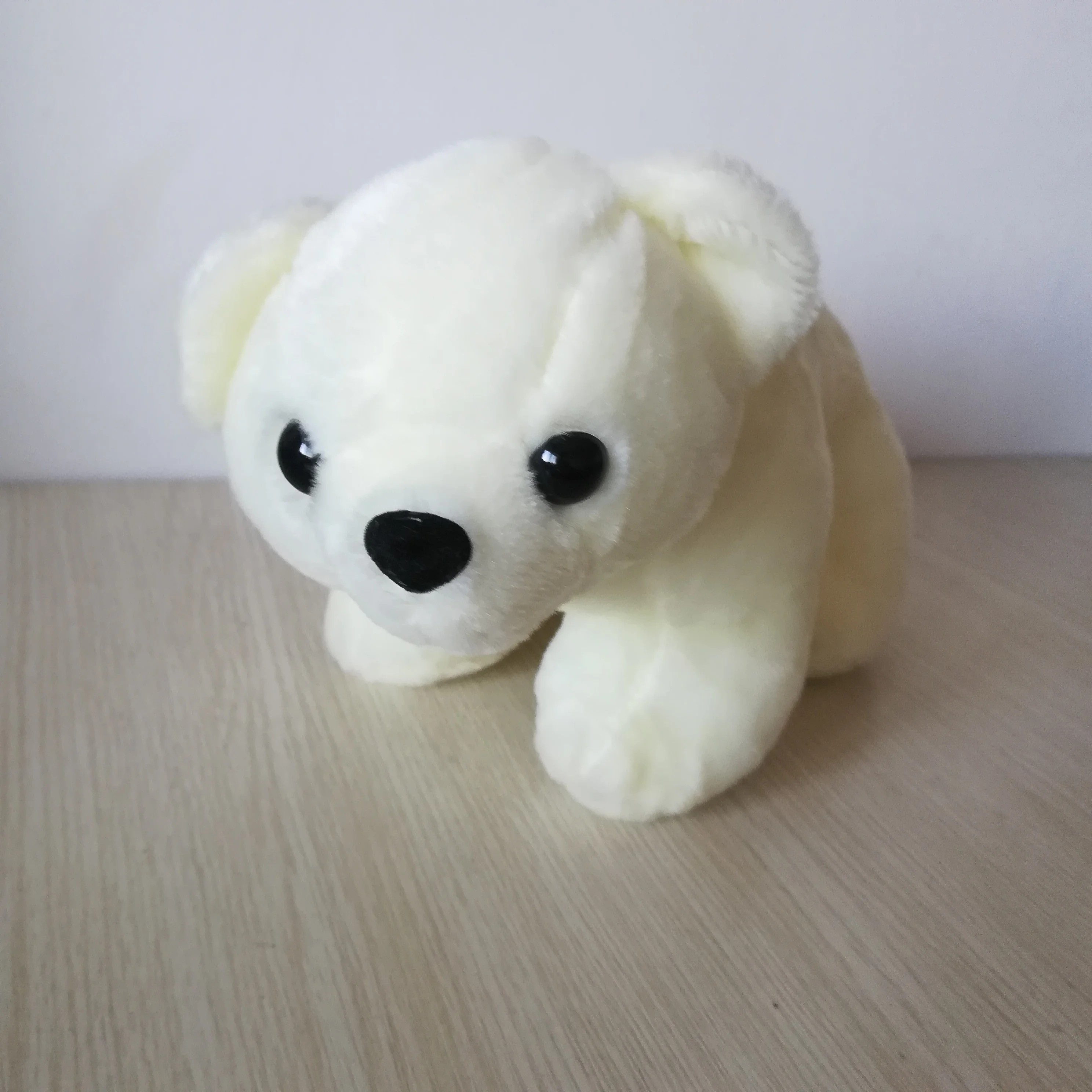 Oso polar encantador de aproximadamente 26cm, muñeco de peluche suave, juguete para bebé, regalo de cumpleaños b2096