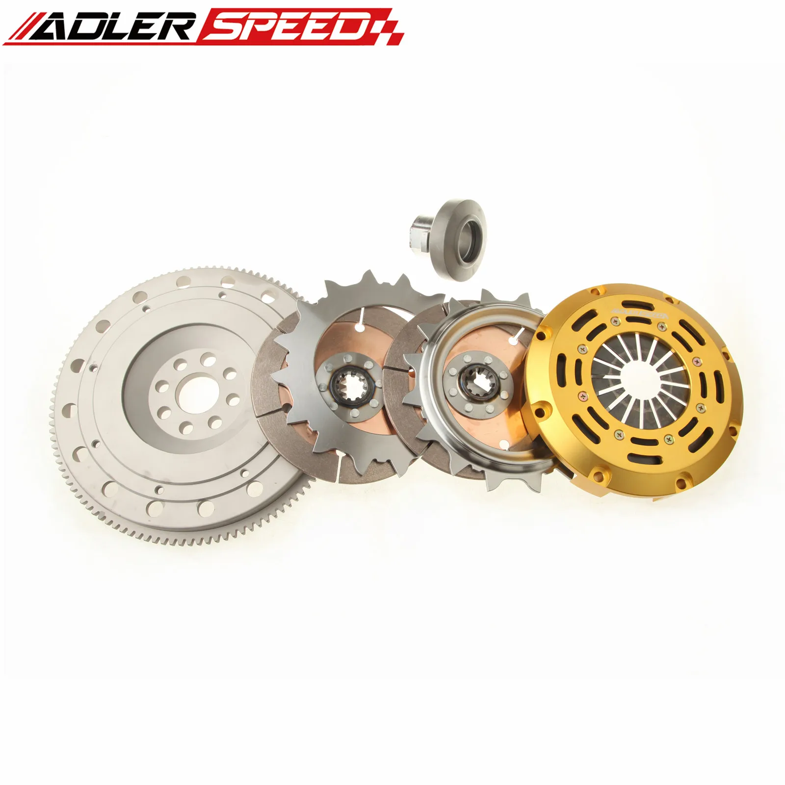 ADLERSPEED RACING CLUTCH TWIN DISC KIT FOR BMW 325 328 525 528 M3 Z3 E34 E36