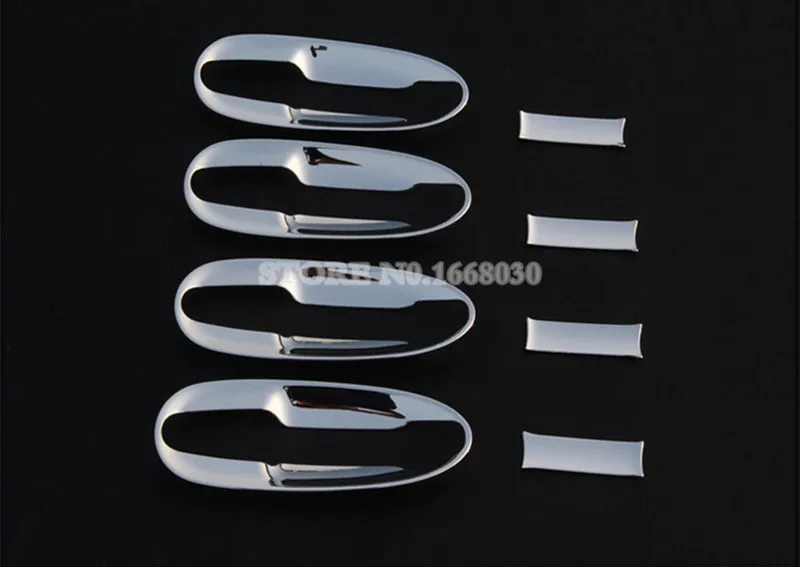 ABS Chrome Side Door Handle Bowl Cover 8pcs For Benz V-Class W447 2014-2021 Car accesories interior Car decoration