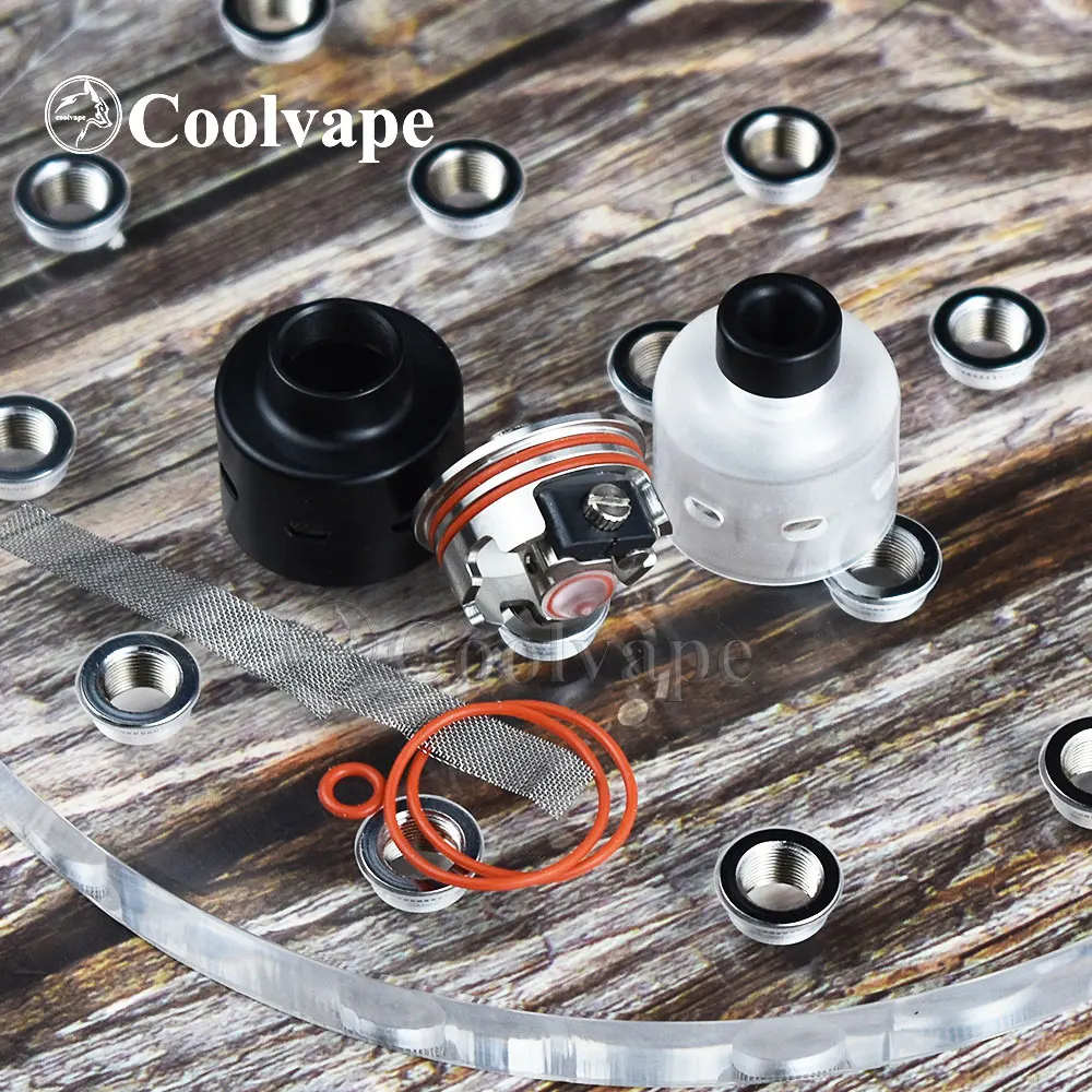 Black Belt rda Electronic Cigarette atomizer vape 22mm 316 SS Rebuildable Dripping Tank with squonk BF PIN RDA vs La Dripper RDA