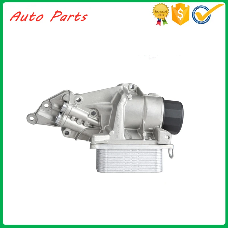 

Oil cooler assembly 2721800510 2721800410 Oil Filter Housing With Oil Cooler for Mercedes Benz W203 C230 W463 X164 W164